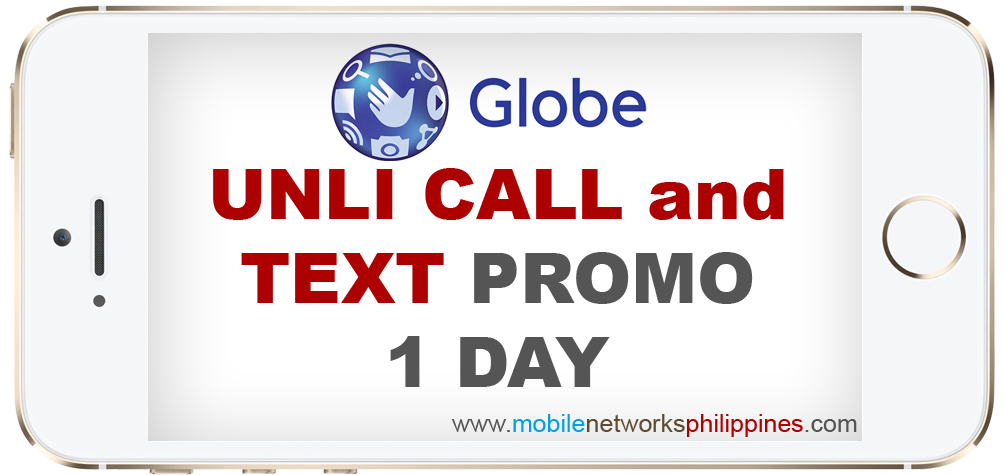 globe promo unli call to landline for 1 day